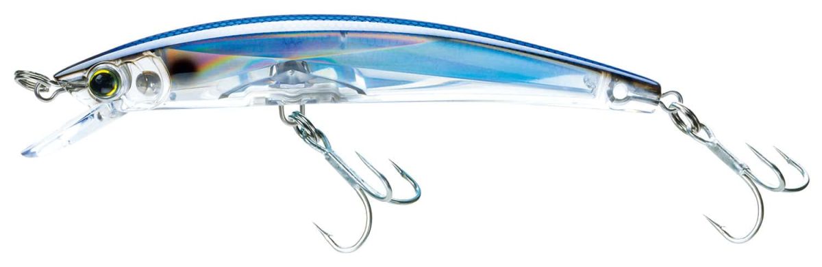 Yo-Zuri F1145 Crystal 3D Minnow B Blue Silver - F1145 B Blue Silver