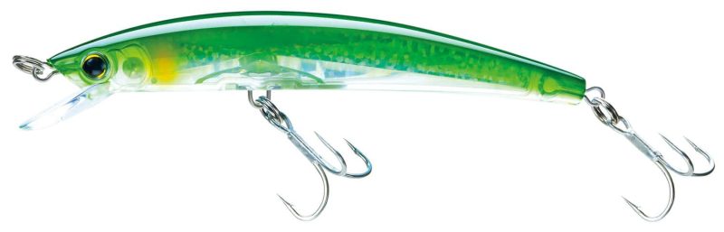 Yo-Zuri F1145 Crystal 3D Minnow C44 Green Silver - F1145 C44 Green Silver