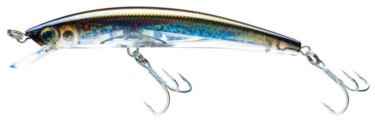 Yo-Zuri F1145 Crystal 3D Minnow SBR Silver Bronze - F1145 SBR Silver Bronze