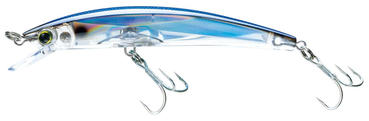 Yo-Zuri F1146 Crystal 3D Minnow B Blue Silver - F1146 B Blue Silver