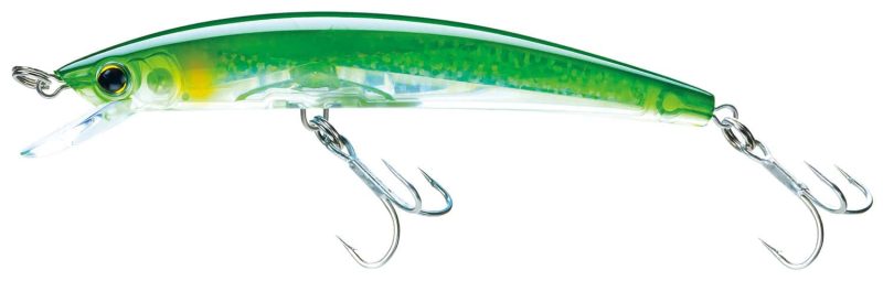 Yo-Zuri F1146 Crystal 3D Minnow C44 Green Silver - F1146 C44 Green Silver