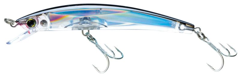 Yo-Zuri F1150 Crystal 3D Minnow C4 Silver Black - F1150 C4 Silver Black