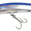 Yo-Zuri F1153 Crystal 3D Minnow Deep Diver Lure B Blue Silver - F1153 B Blue Silver