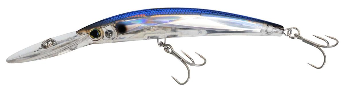 Yo-Zuri F1153 Crystal 3D Minnow Deep Diver Lure B Blue Silver - F1153 B Blue Silver