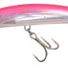 Yo-Zuri F1153 Crystal 3D Minnow Deep Diver Lure PK Fluorescent Pink - F1153 PK Fluorescent Pink