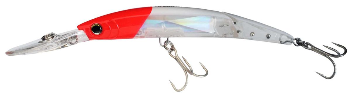 Yo-Zuri F1155 Crystal 3D Minnow Deep Diver Jointed Lure C5 Redhead - F1155 C5 Redhead