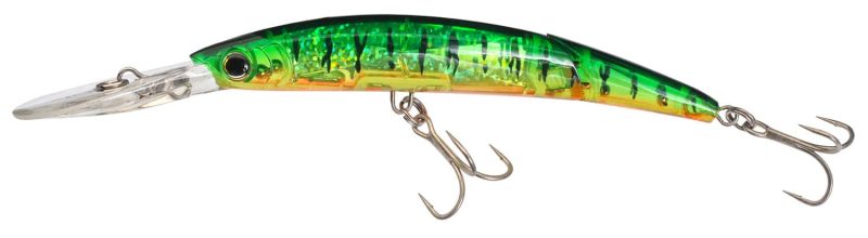 Yo-Zuri F1155 Crystal 3D Minnow Deep Diver Jointed Lure HT Hot Tiger - F1155 HT Hot Tiger