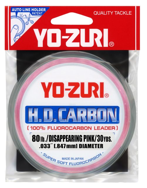 Yo-Zuri Fluorocarbon Leader - HD80LB-DP