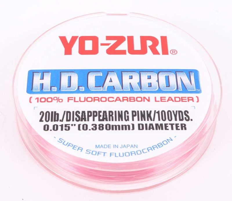 Yo-Zuri Fluorocarbon Leader Wrist Spool - HD20LB-DP-100-SPL