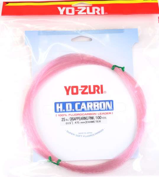 Yo-Zuri Fluorocarbon Leader Wrist Spool - HD25LB-DP-100-SPL