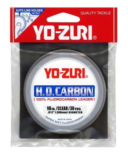 Yo-Zuri HD Fluorocarbon Leader - HD10LB-CL