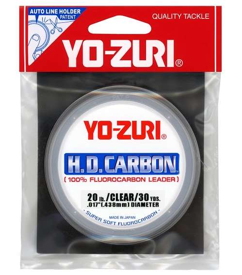 Yo-Zuri HD Fluorocarbon Leader - HD20LB-CL