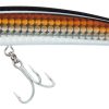 Yo-Zuri R1125 Crystal Minnow Floating HRSN Holo Bronze Shiner - R1125 HRSN Holographic Bronze Shiner