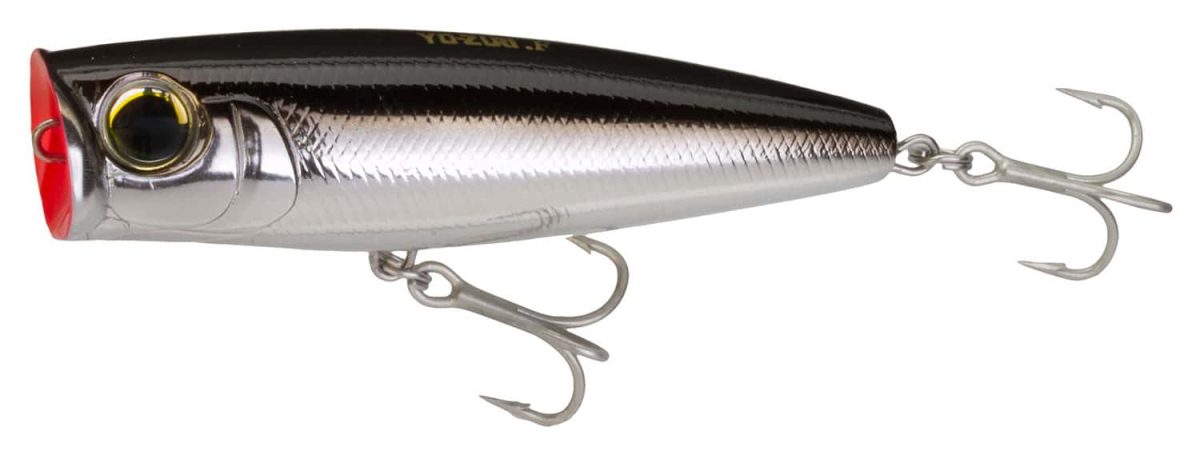 Yo-Zuri R1151 Hydro Popper Lure CSBL Black Silver - R1151 CSBL Black Silver