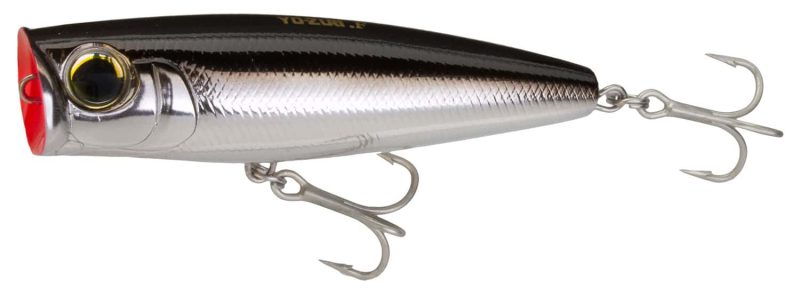 Yo-Zuri R1152 Hydro Popper Lure CSBL Black Silver - R1152 CSBL Black Silver