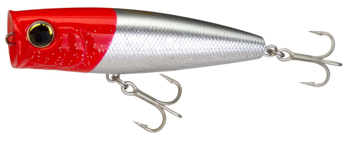 Yo-Zuri R1152 Hydro Popper Lure RH Red Head - R1152 RH Red Head