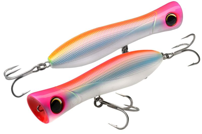 Yo-Zuri R1154 Bull Pop Lure Pearl Yellow Pink - R1154 Pearl Yellow Pink