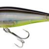 Yo-Zuri R1207 3D Inshore Twitchbait Lure 2-3/4 in. - Black Silver Chartreuse