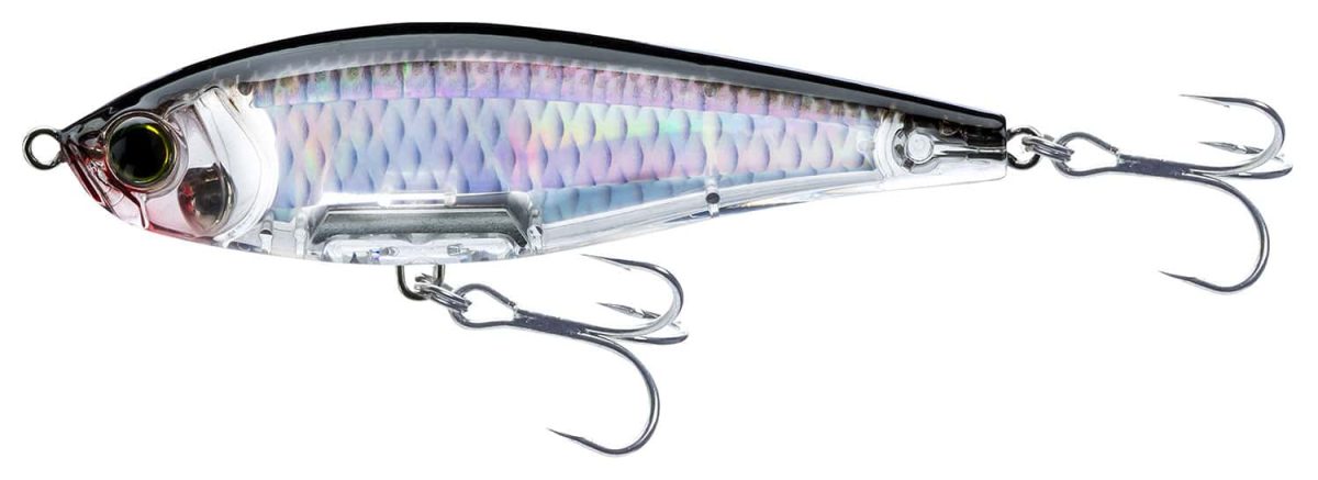 Yo-Zuri R1208 3D Inshore Twitchbait Lure - 3-1/2 in. C4 - Silver Black - R1208 C4 - Silver Black