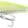 Yo-Zuri R1208 3D Inshore Twitchbait Lure - 3-1/2 in. GHCS - Chartreuse - R1208 GHCS - Chartreuse