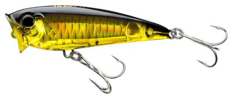 Yo-Zuri R1210 3D Inshore Popper Lure HGBL - Gold Black - R1210 HGBL - Gold Black