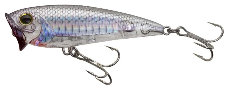 Yo-Zuri R1210 3D Inshore Popper Lure HGSH - Ghost Shad - R1210 HGSH - Ghost Shad