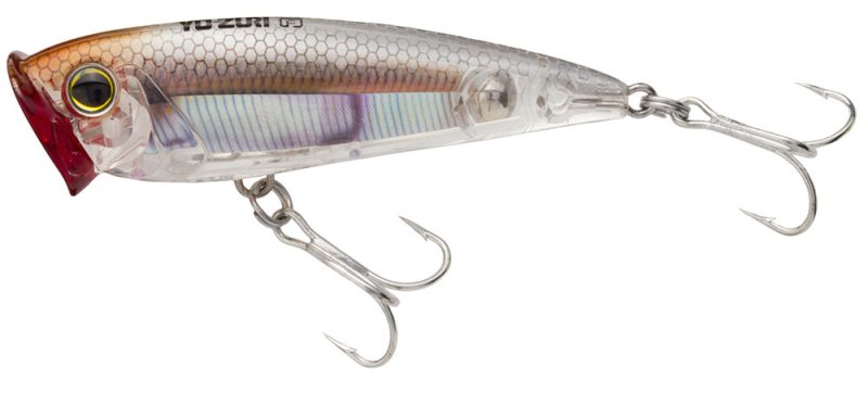 Yo-Zuri R1210 3D Inshore Popper Lure - Real Glass Minnow