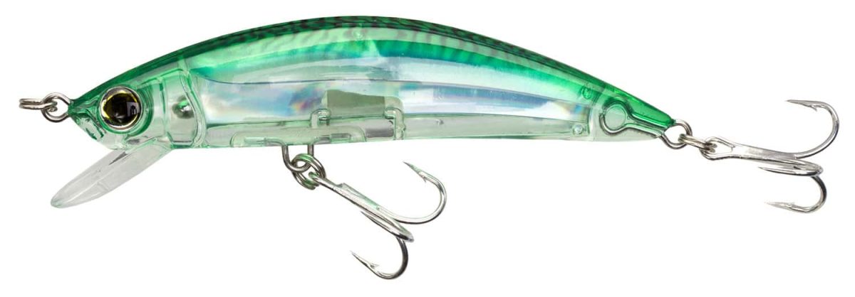 Yo-Zuri R1212 3D Inshore Minnow Lure - 3-1/2 in. HGM - Green Mackerel - R1212 HGM - Green Mackerel