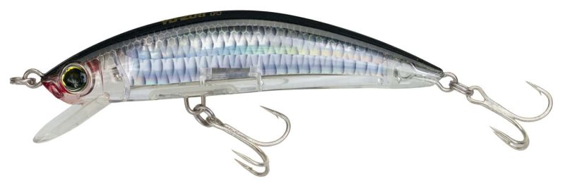 Yo-Zuri R1213 3D Inshore Minnow Lure - 4-3/8 in. C4 - Silver Black - R1213 C4 - Silver Black