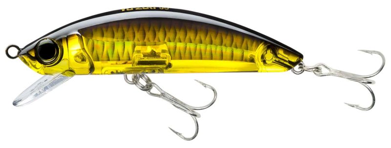 Yo-Zuri R1213 3D Inshore Minnow Lure - 4-3/8 in. HGBL - Gold Black - R1213 HGBL - Gold Black