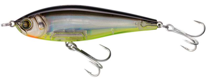 Yo-Zuri R1348 3D Inshore Twitchbait Lure - 5-1/4 in- Black Silver Chartreuse