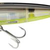 Yo-Zuri R1369 3D Inshore Topknock Pencil Lure - Black Silver Chartreuse