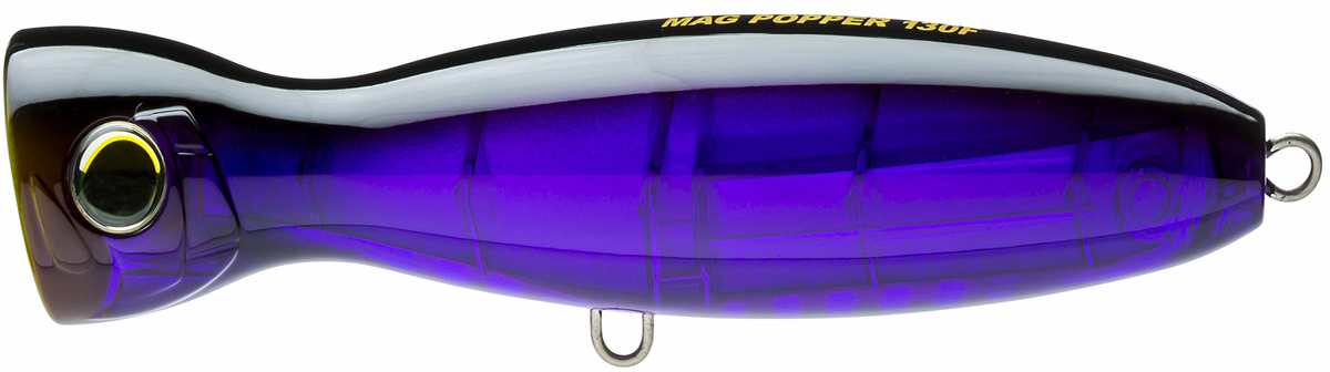 Yo-Zuri R1370 Mag Popper Lure - Black Purple