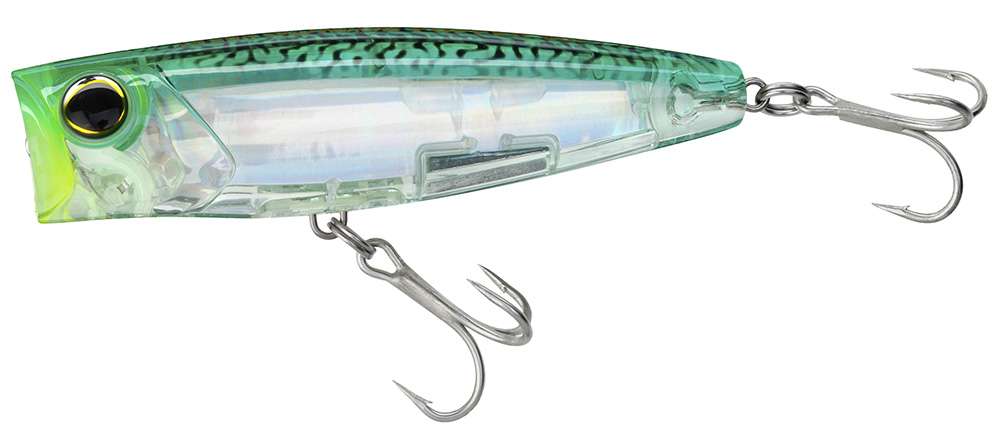 Yo-Zuri R1411 3D Inshore Popper Lure - Green Mackerel