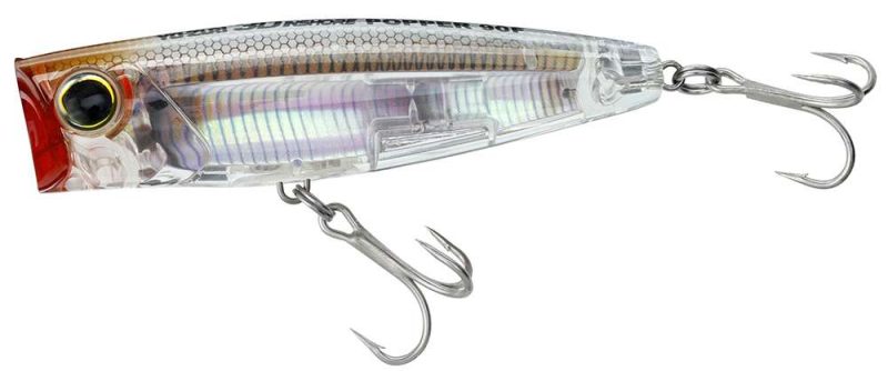 Yo-Zuri R1411 3D Inshore Popper Lure - Real Glass Minnow