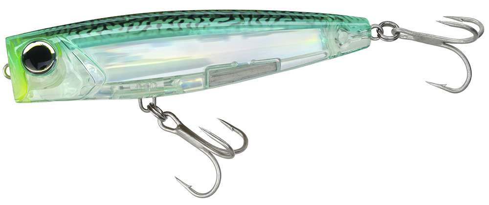 Yo-Zuri R1412 3D Inshore Popper Lure - Green Mackerel