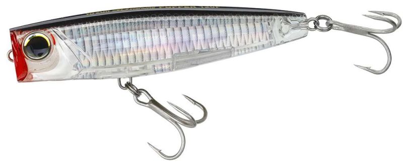 Yo-Zuri R1412 3D Inshore Popper Lure - Silver Black