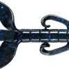 Yum Christie Critter - 3.5in - Black/Blue Flake