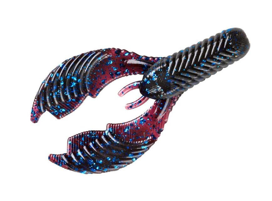 Yum Craw Chunk - 2.75in - Blue Fleck