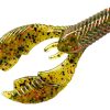 Yum Craw Chunk - 3.75in - Watermelon/Red Flake