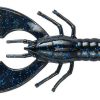 Yum Craw Papi - 3.75in - Black/Blue Flake