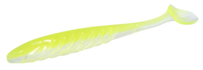 Yum Pulse Swimbait - 4.5in - Chartreuse Clear Shad