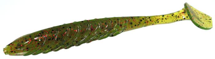 Yum Pulse Swimbait - 4.5in - Watermelon/Red Flake