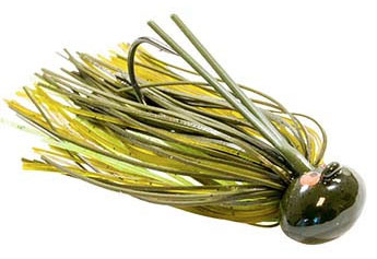 Z-Man CrosseyeZ Football Jig - 1/2oz - Green Pumpkintreuse