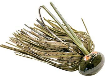 Z-Man CrosseyeZ Football Jig - 3/4oz - Green Pumpkin