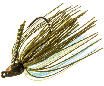 Z-Man CrosseyeZ Snakehead Swim Jig - 3/8oz - Water Bug