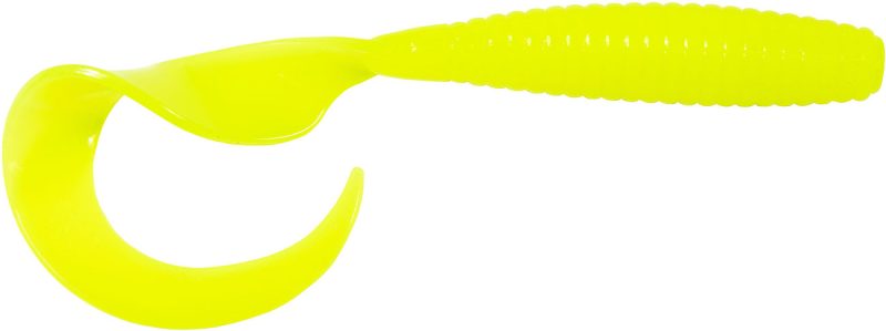 Z-Man DoormatadorZ Scented BaitZ - 6 in. - Hot Chartreuse - 3 Pack