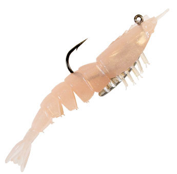 Z-Man EZ Shrimpz Rigged Lure - 3-1/2in - Natural