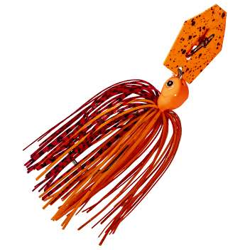 Z-Man Evergreen Chatterbait Jack Hammer 1/2oz - Fire Craw Orange Blade