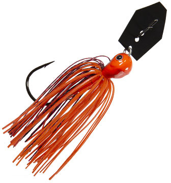 Z-Man Evergreen Chatterbait Jack Hammer - 1/2oz - Fire Craw